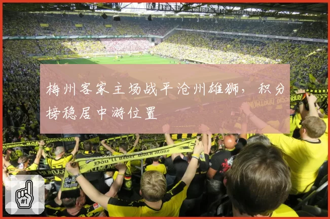 梅州客家主场战平沧州雄狮，积分榜稳居中游位置